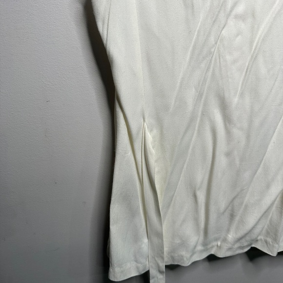 Vintage Jonathan Martin Sleeveless Button Up back tie - Picture 9 of 10